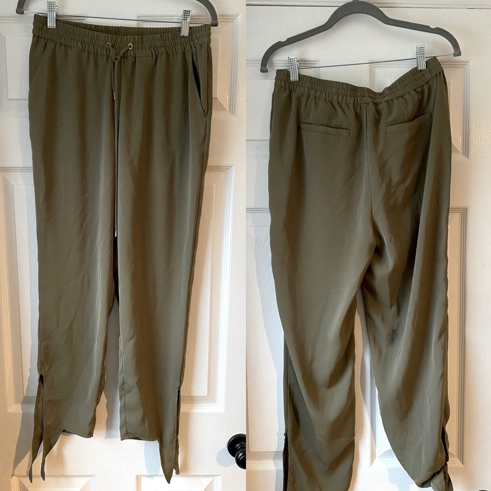 Michael Kors Olive Jogger Tie Bottom